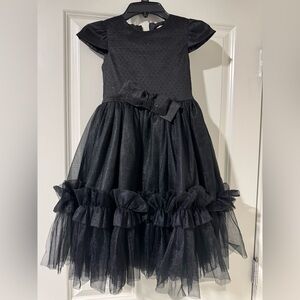 Elegant Black Kids Formal Dress